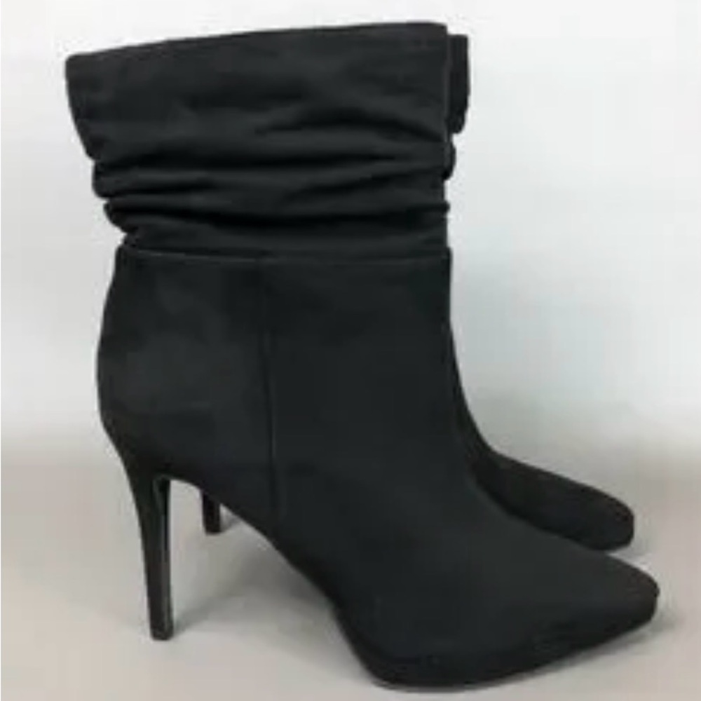 Jessica Simpson Black suede Heeled Boots